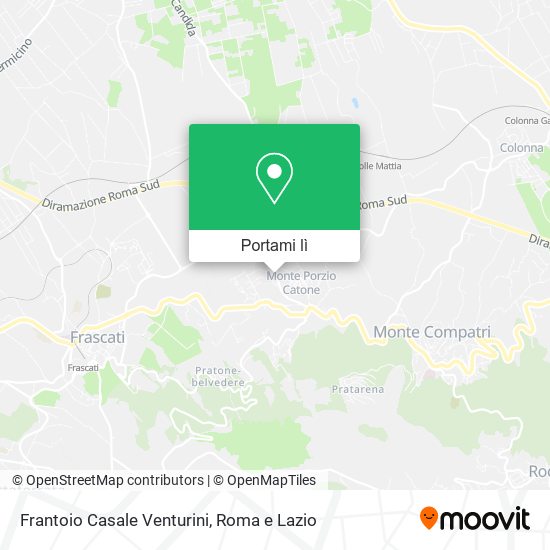 Mappa Frantoio Casale Venturini