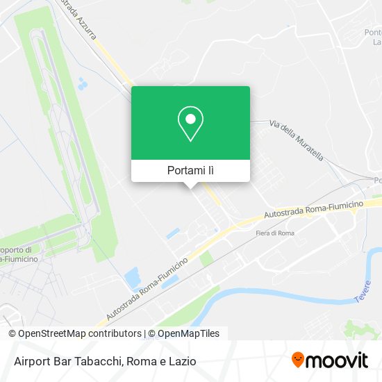 Mappa Airport Bar Tabacchi
