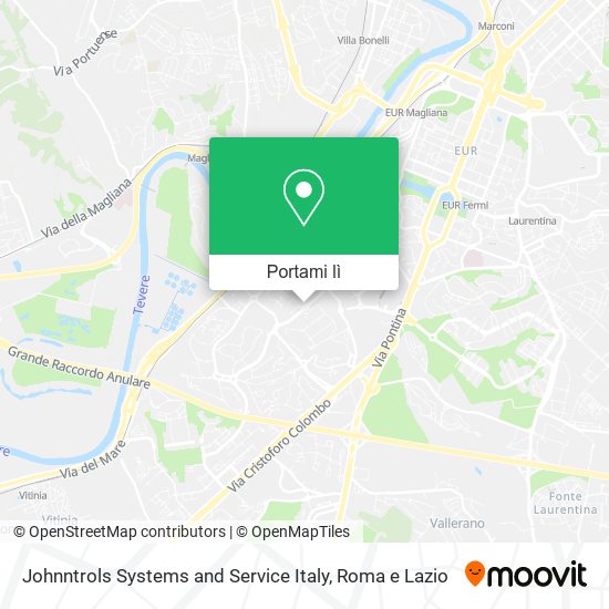 Mappa Johnntrols Systems and Service Italy