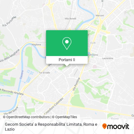 Mappa Gecom Societa' a Responsabilita' Limitata