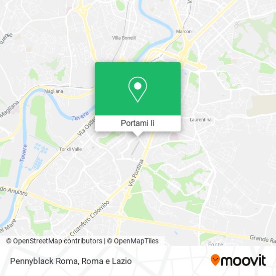 Mappa Pennyblack Roma