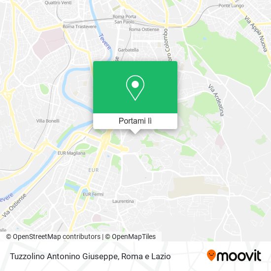 Mappa Tuzzolino Antonino Giuseppe