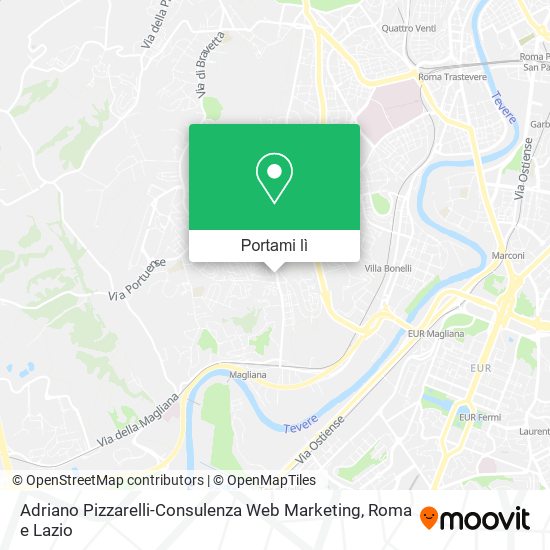 Mappa Adriano Pizzarelli-Consulenza Web Marketing