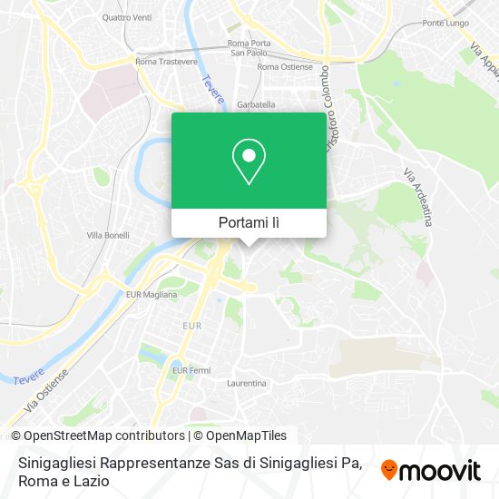 Mappa Sinigagliesi Rappresentanze Sas di Sinigagliesi Pa