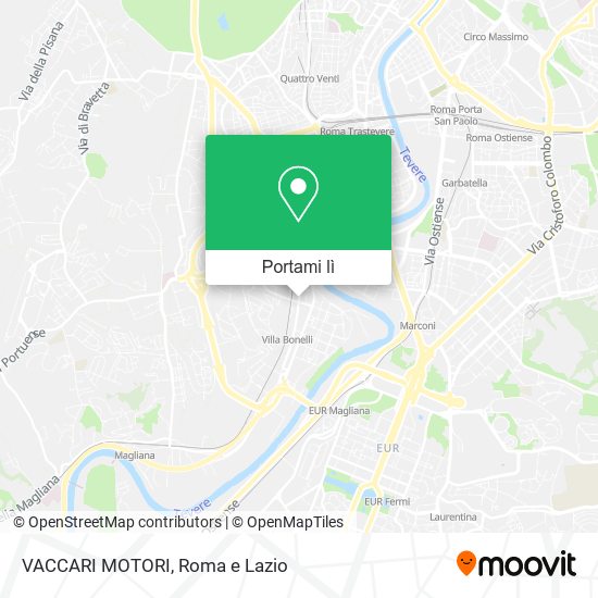 Mappa VACCARI MOTORI