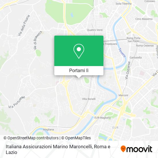 Mappa Italiana Assicurazioni Marino Maroncelli