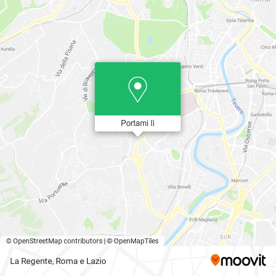 Mappa La Regente