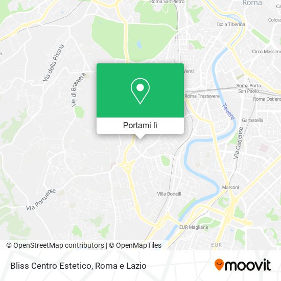 Mappa Bliss Centro Estetico