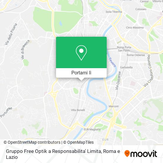 Mappa Gruppo Free Optik a Responsabilita' Limita