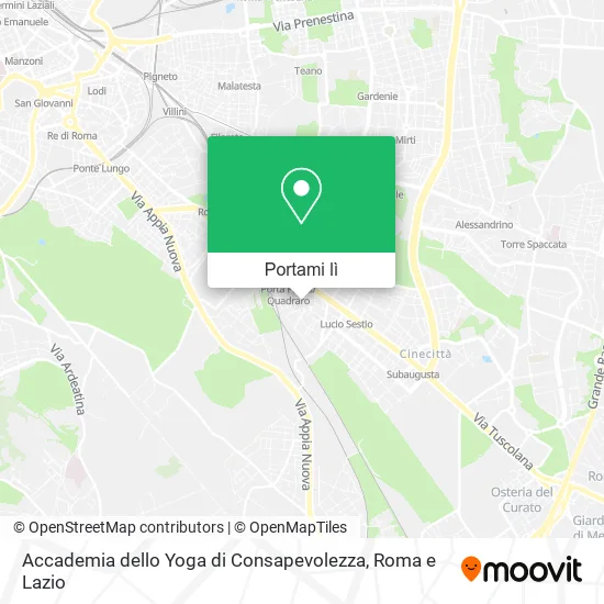 Mappa Accademia dello Yoga di Consapevolezza