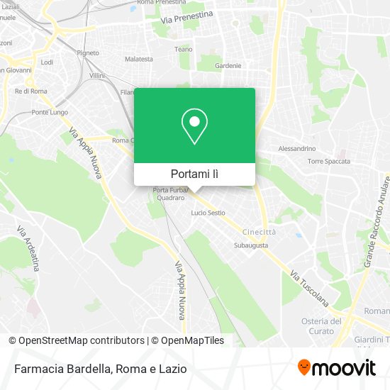 Mappa Farmacia Bardella