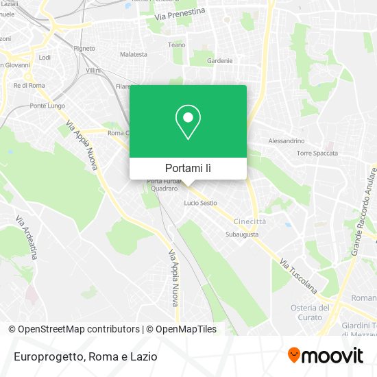 Mappa Europrogetto