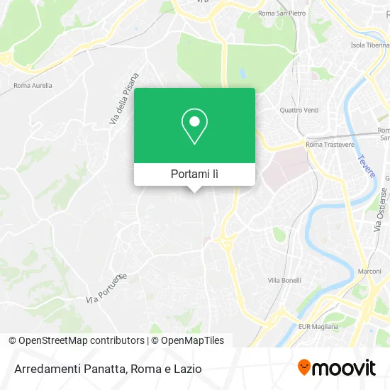 Mappa Arredamenti Panatta