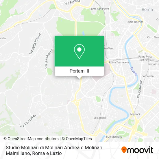 Mappa Studio Molinari di Molinari Andrea e Molinari Maimiliano