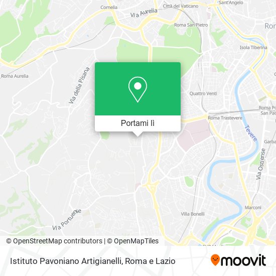 Mappa Istituto Pavoniano Artigianelli