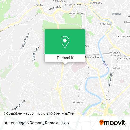 Mappa Autonoleggio Ramoni
