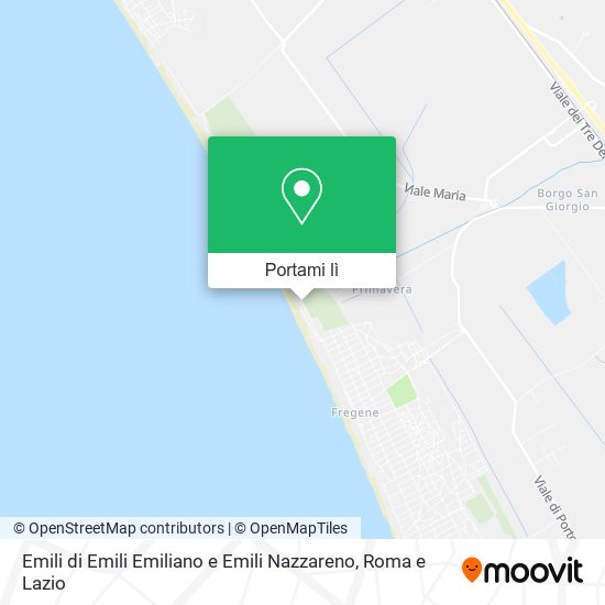 Mappa Emili di Emili Emiliano e Emili Nazzareno