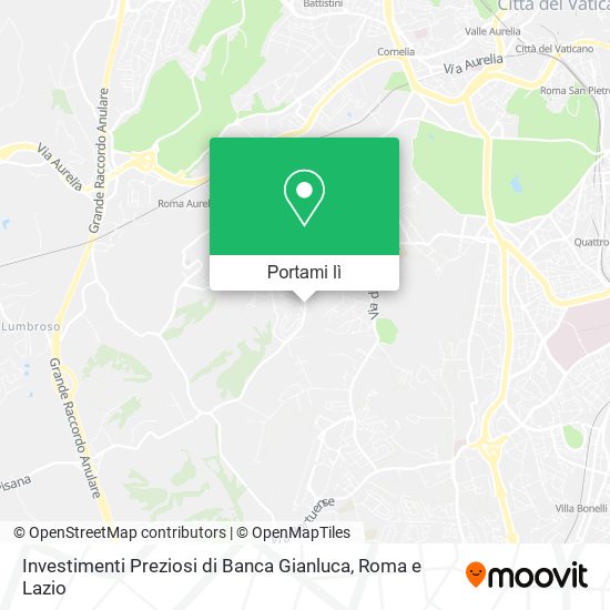 Mappa Investimenti Preziosi di Banca Gianluca