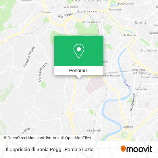 Mappa Il Capriccio di Sonia Poggi