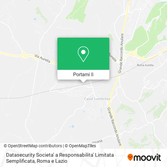 Mappa Datasecurity Societa' a Responsabilita' Limitata Semplificata