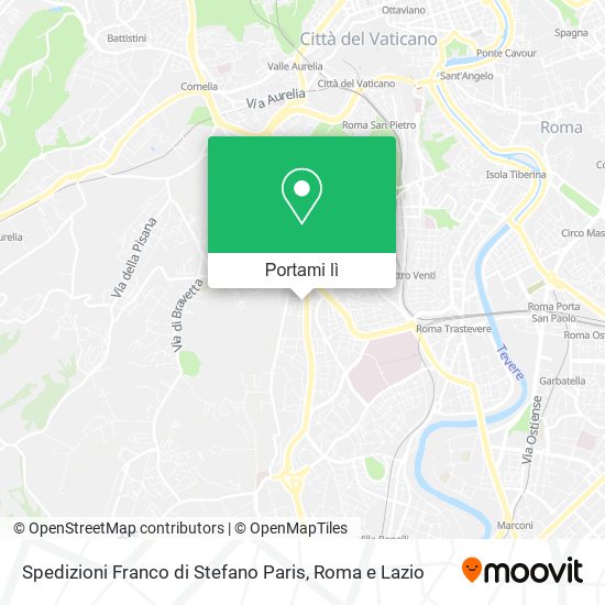 Mappa Spedizioni Franco di Stefano Paris