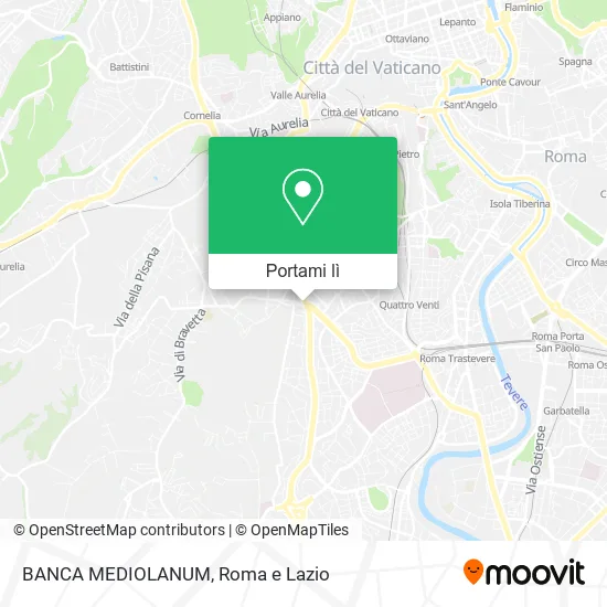 Mappa BANCA MEDIOLANUM