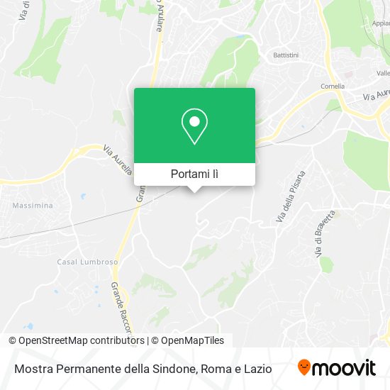 Mappa Mostra Permanente della Sindone