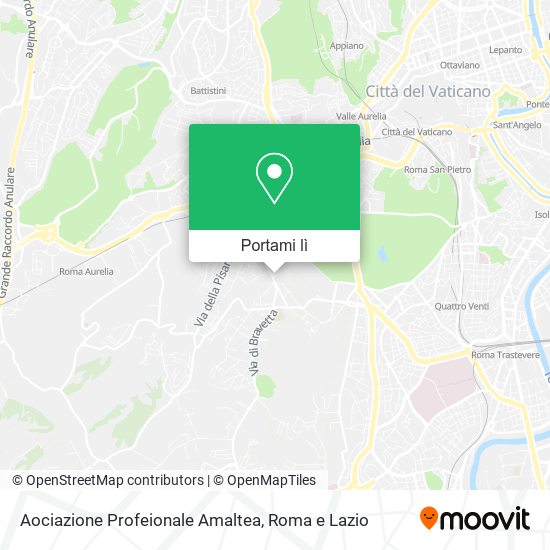 Mappa Aociazione Profeionale Amaltea