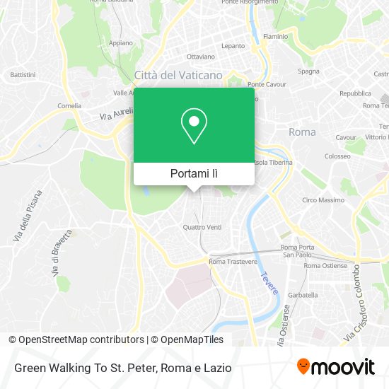 Mappa Green Walking To St. Peter