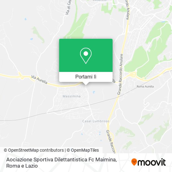 Mappa Aociazione Sportiva Dilettantistica Fc Maimina