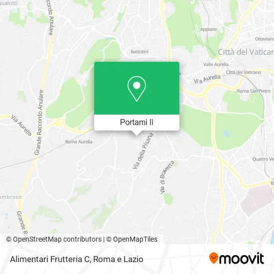 Mappa Alimentari Frutteria C