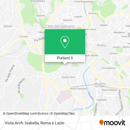 Mappa Viola Arch. Isabella