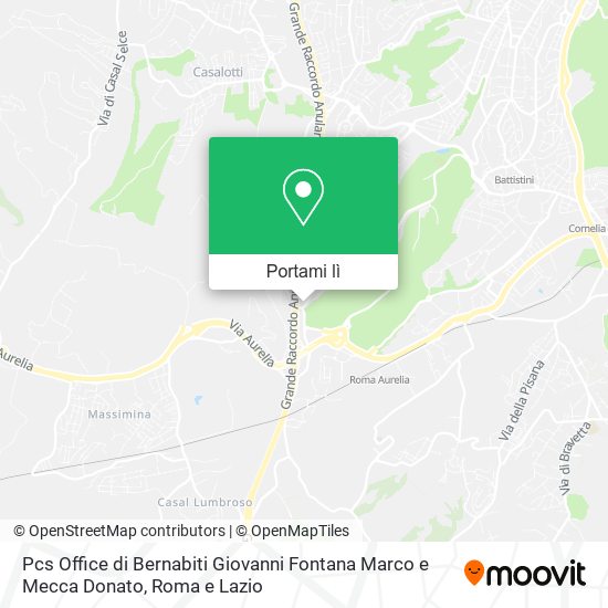 Mappa Pcs Office di Bernabiti Giovanni Fontana Marco e Mecca Donato