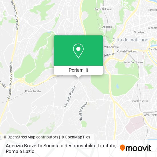 Mappa Agenzia Bravetta Societa a Responsabilita Limitata