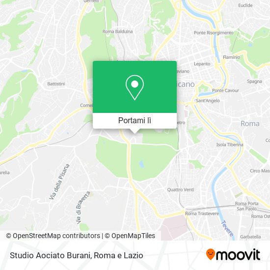 Mappa Studio Aociato Burani