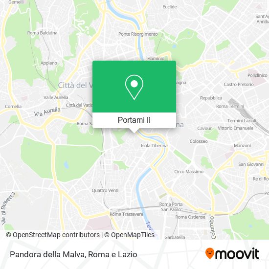 Mappa Pandora della Malva