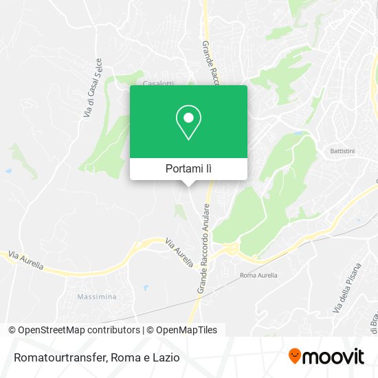 Mappa Romatourtransfer