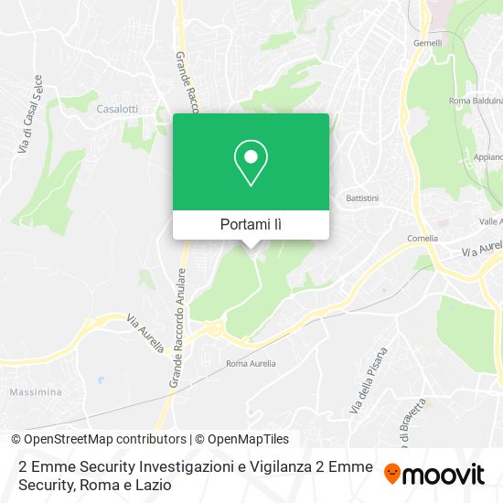 Mappa 2 Emme Security Investigazioni e Vigilanza 2 Emme Security