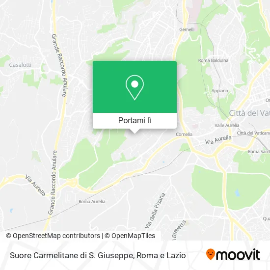 Mappa Suore Carmelitane di S. Giuseppe