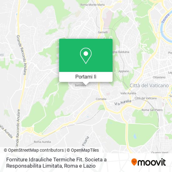 Mappa Forniture Idrauliche Termiche Fit. Societa a Responsabilita Limitata