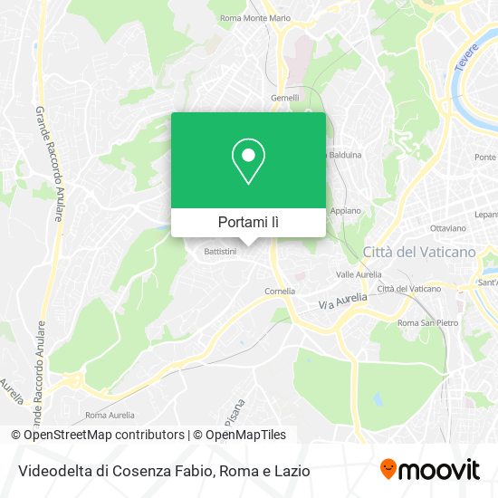 Mappa Videodelta di Cosenza Fabio