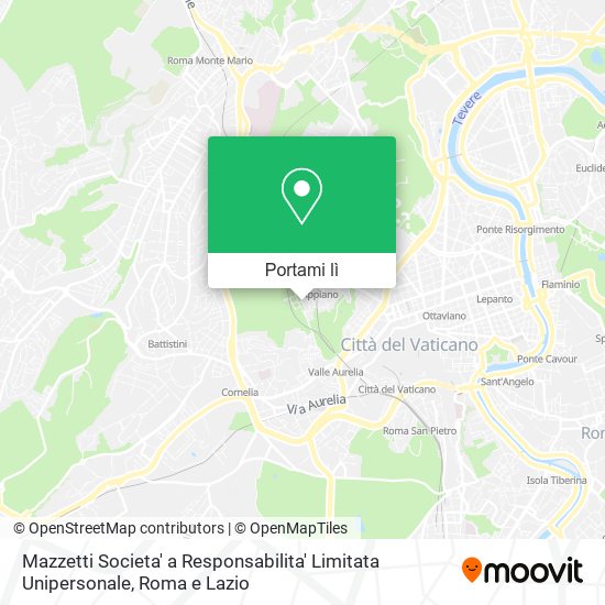 Mappa Mazzetti Societa' a Responsabilita' Limitata Unipersonale