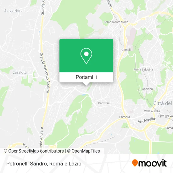 Mappa Petronelli Sandro