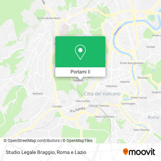 Mappa Studio Legale Braggio