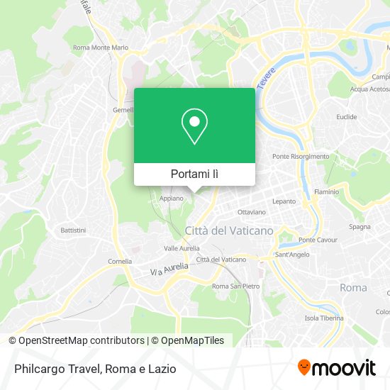 Mappa Philcargo Travel