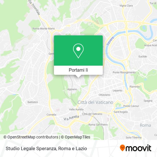 Mappa Studio Legale Speranza