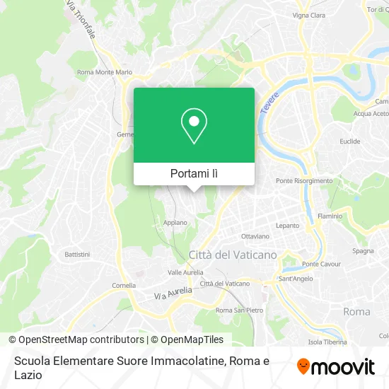 Mappa Scuola Elementare Suore Immacolatine