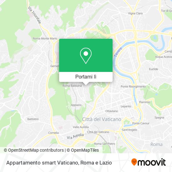 Mappa Appartamento smart Vaticano