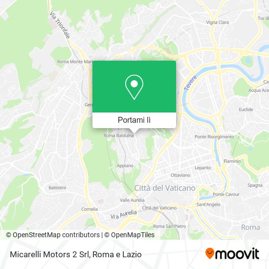 Mappa Micarelli Motors 2 Srl