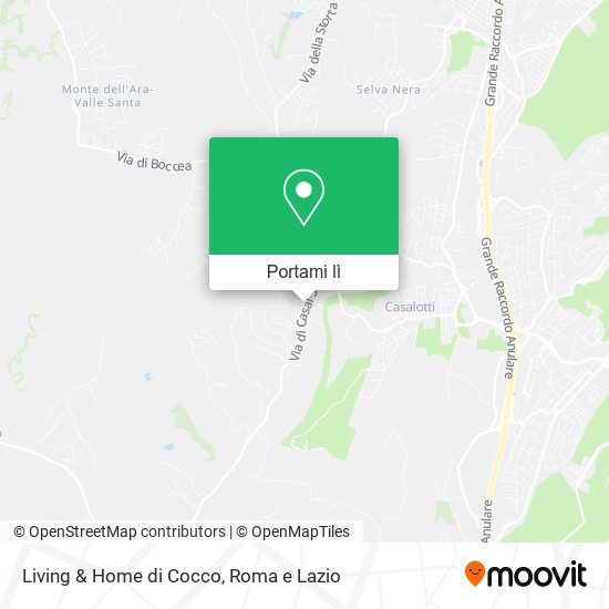 Mappa Living & Home di Cocco
